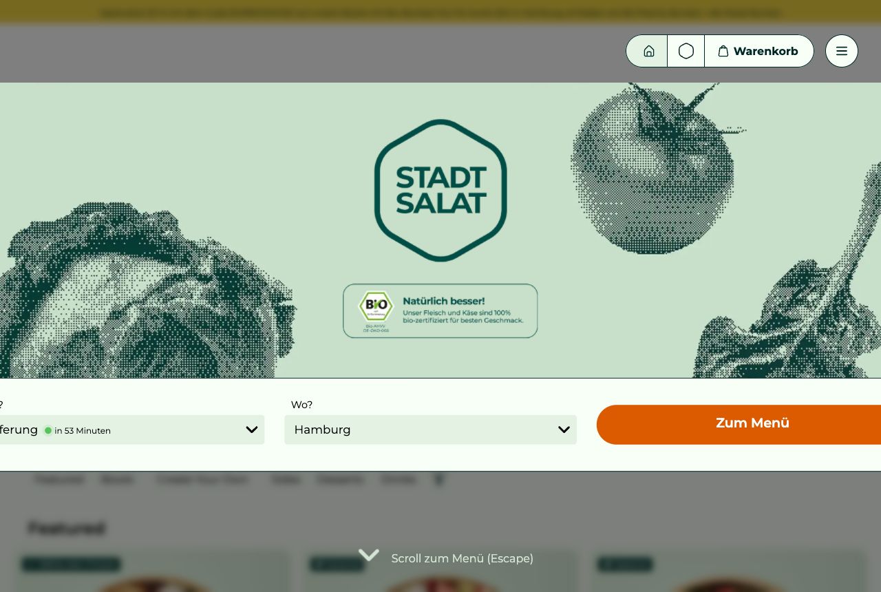 Screenshot stadtsalat.de